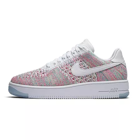 Wmns Air Force 1 Flyknit Low "Multicolor" (102/white/emerald/white)