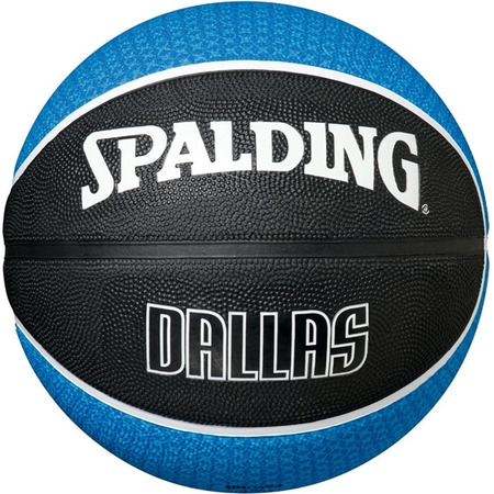 Balón Spalding NBA Team Dallas Mavericks (T7/royal/negro)