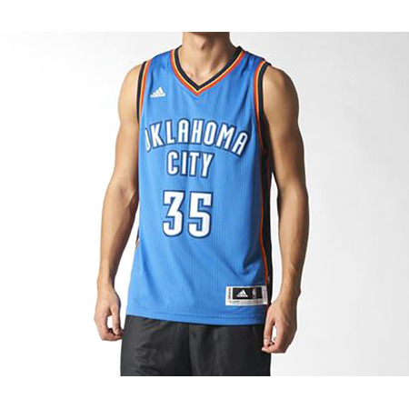 Camiseta NBA Swingman Kevin Durant Oklahoma (azul)