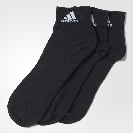 Adidas Calcetines Cortos Performance 3PP (negro)