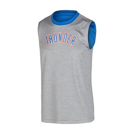 Adidas NBA Camiseta Oklahoma Thunder Winter Hoops Rev (azul/gris)