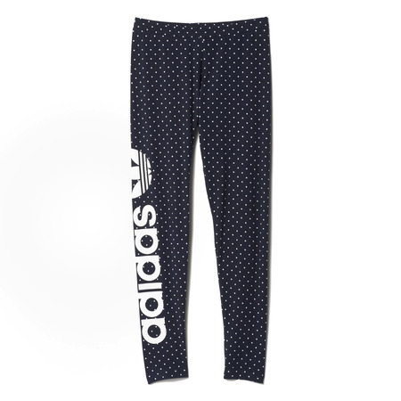 Adidas Originals Mujer Leggins Linear Topos (marino/blanco)