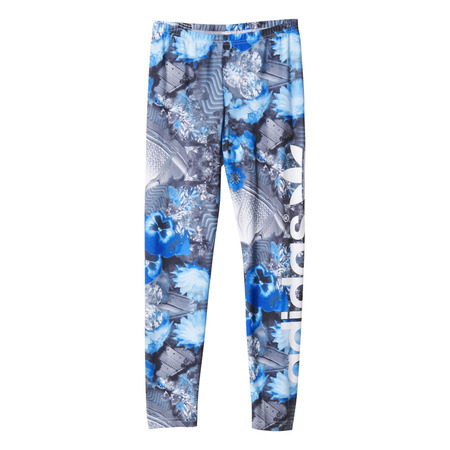 Adidas Originals Junior Leggings Superstar Jungle (azul/blanco/negro)