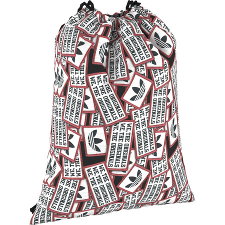 Adidas Originals Gymsack Patch (blanco/rojo/negro)