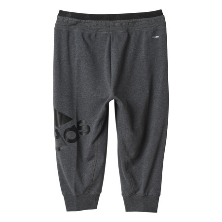 Adidas Mujer Pantalón 3/4 Sport Essentials Logo (gris)