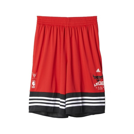 Adidas Basic Short Chicago Bulls (rojo/negro)