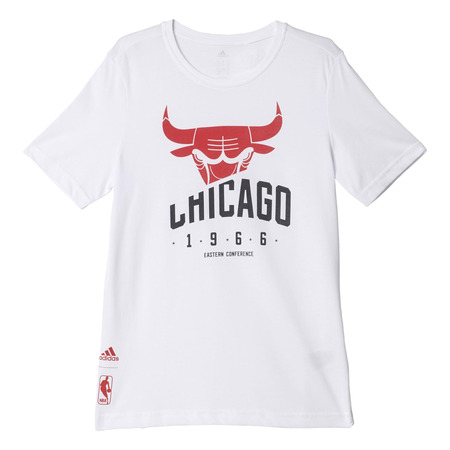 Adidas NBA Niño Camiseta Basics Bulls (blanco)