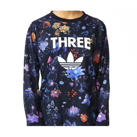 Adidas Originals Junior Girl Basketball Sweatshirt Sprint (multicolor/blanco)