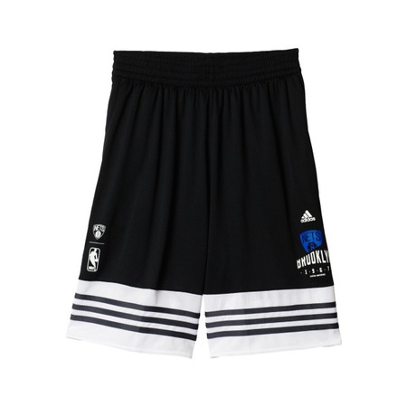 Adidas Basic Short Brooklyn Nets (negro/blanco)