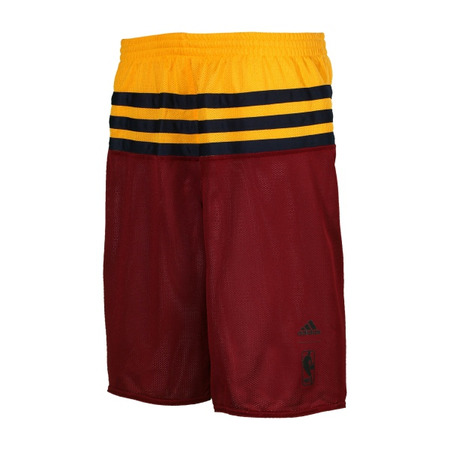 Adidas Short Niñ@ Summer Run Reversible Cavaliers (burdeos/amarillo/negro)