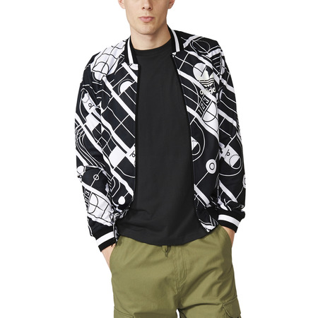 Adidas Originals Chaqueta TrackTop Track Olympics (negro/blanco)