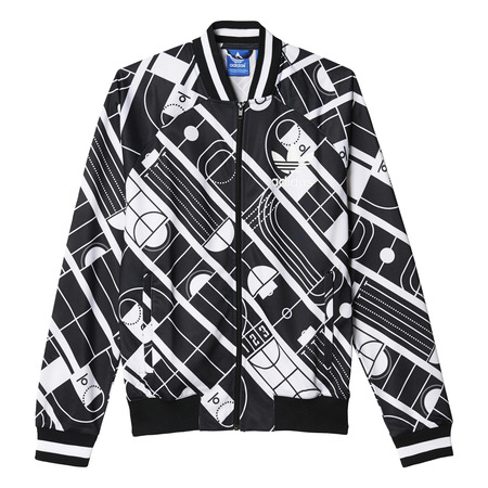 Adidas Originals Chaqueta TrackTop Track Olympics (negro/blanco)