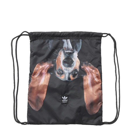 Adidas Originals GymSack Puppy Pooch Rita Ora (negro)