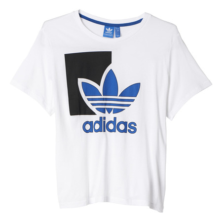 Adidas Originals Mujer Camiseta Running Logo (blanco)