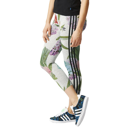 Adidas Originals Mujer Leggins Training Floral  (gris/multicolor)