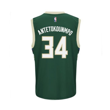 Adidas Camiseta Réplica Giannis Antetokounmpo #34# Bucks