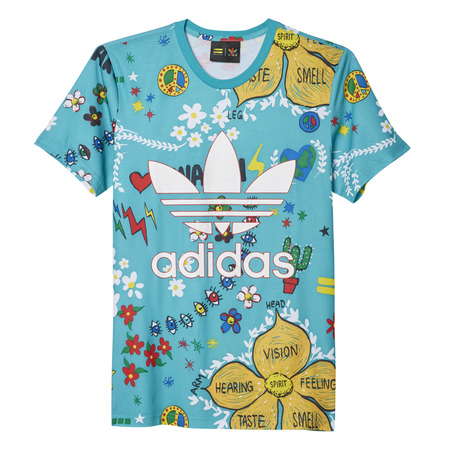 Adidas Originals Camiseta Artist Doodle By Pharrell Williams (multicolor)