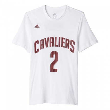 Adidas NBA Camiseta Gametime Irving Cavaliers (blanco/burdeos)