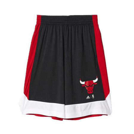 Adidas NBA Short Junior Winter Hoops Chicago Bulls (negro/rojo/blanco)