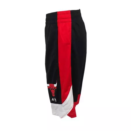 Adidas NBA Short Junior Winter Hoops Chicago Bulls (negro/rojo/blanco)