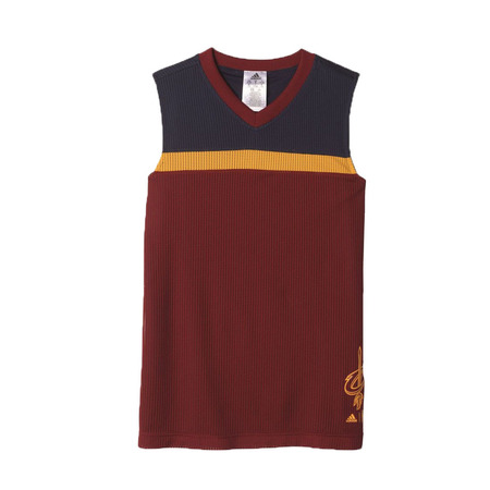 Adidas Camiseta Niño NBA Winter Hoops Rev Cleveland Cavaliers (burdeos/marino/amarillo)