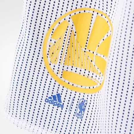 Adidas NBA Youth Winter Hoops Rev Short Golden State Warriors (azul/amarillo/blanco)