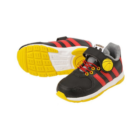 Adidas Zapatillas Disney Mickey Mouse CF Infantil (negro/amarillo/rojo)