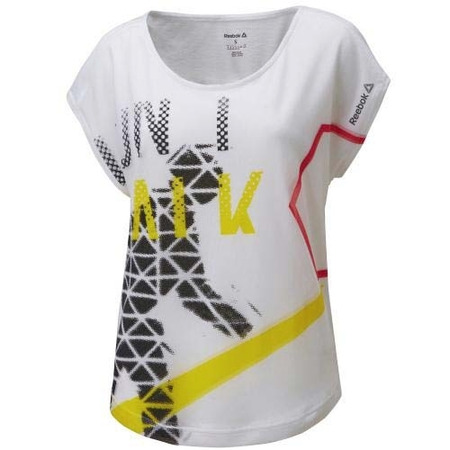 Reebok Camiseta Mujer Dance Graphic (blanco)