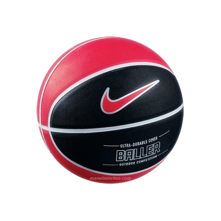 Balón Nike Baller Mini (T3/negro/rojo)