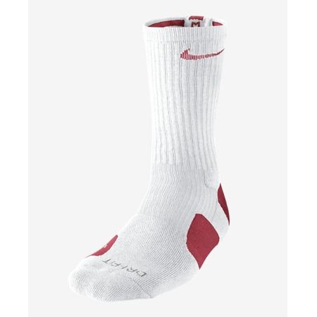 Calcetines Nike Dri-FIT Elite Crew (160/blanco/rojo)