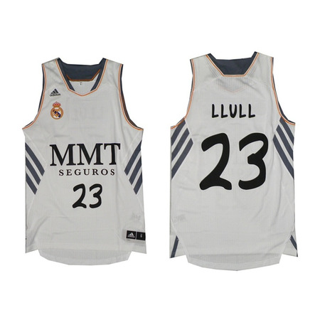 Camiseta Llull Real Madrid Basket 13/14 (blanco)