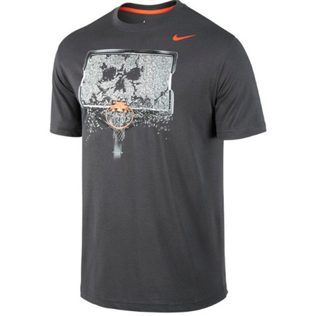 Nike Camiseta Deadly Dunk (060/antra/teamor)