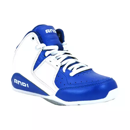 And1 Rocket 4 Mid Niñ@ (royal/white/silver)