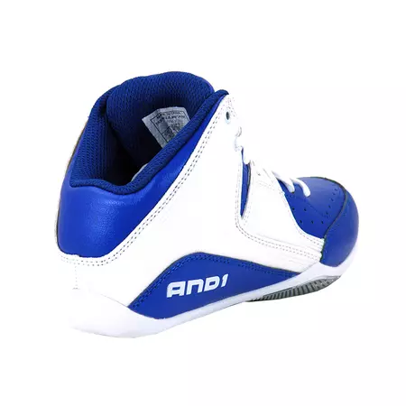 And1 Rocket 4 Mid Niñ@ (royal/white/silver)