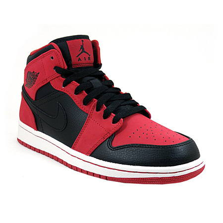 Air Jordan 1 Mid "Chicago Bulls" (005/negro/rojo/blanco)