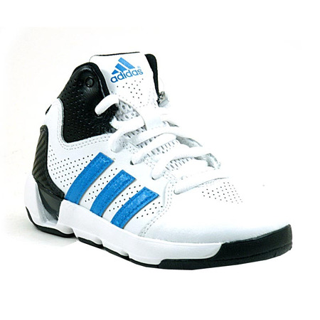 Adidas Daily Double 4 K  (36-40)(blanco/azul/negro)