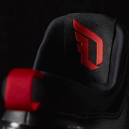 Adidas D Lillard 2 "Oakland" (negro/scarlet)