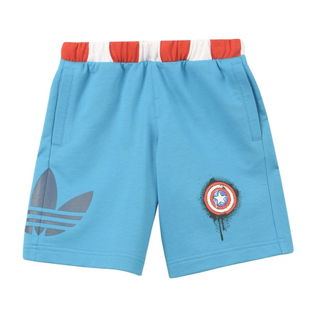 Adidas Original Capitan America Short Niño (azul/rojo/blanco)