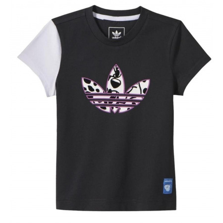 Adidas Camiseta Niña 101 Dalmatas Disney (negro/blanco)