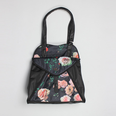 Adidas Original Bolso Rose Print Bowling B (negro)