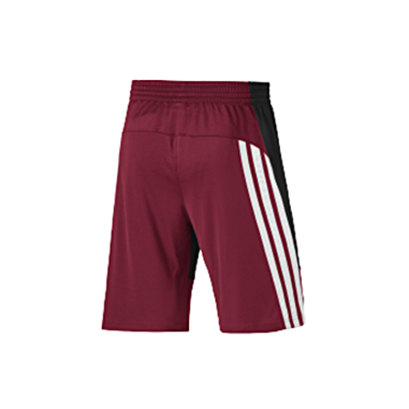 Adidas Short NBA Miami Heat (negro/granate/blanco)