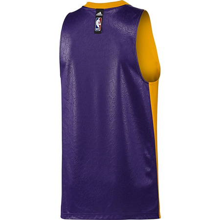 Adidas Camiseta NBA Entreno Lakers Summer Run  (amarillo/purple)