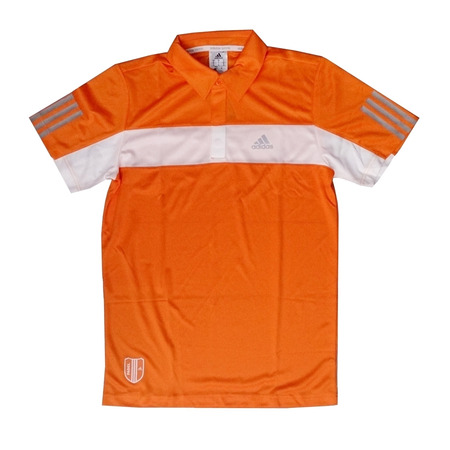 Adidas Polo Hombre Tennis Galaxy (naranja/blanco)