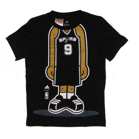 Adidas Camiseta Niño GFX Graphic Spurs Parker Nº 9 (negro)