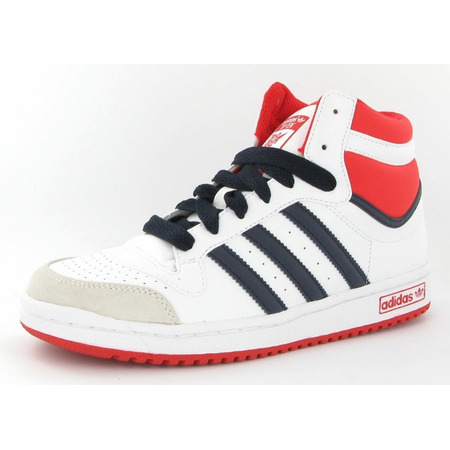 Adidas TopTen Hi Kids (30-35)(blanco/marino/naranja)