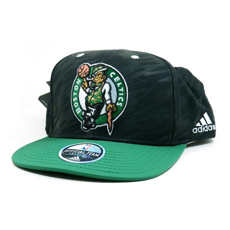 Adidas Gorra Flatbrim Boston Celtics Bordada(negro/verde/blanco)