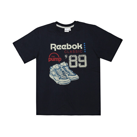 Reebok Classic Camiseta Niño SS Pump 89 (azul)