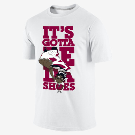 Camiseta Jordan "It's Gotta Be Da Shoes" (100/blanco/carmín)