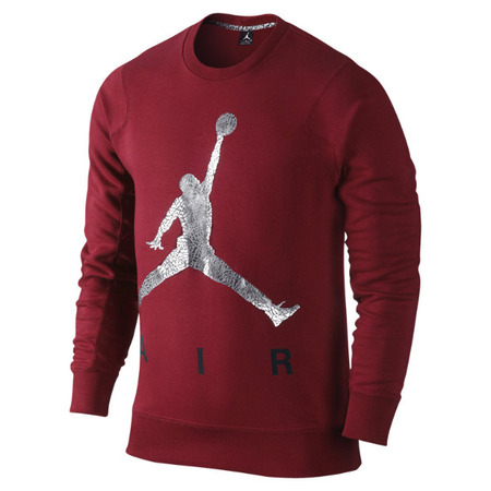 Jordan Jumpman Air Fleece (695/rojo/plata)