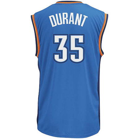 Adidas Camiseta Réplica Kevin Durant Oklahoma Thunder (azul)